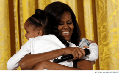 How Michelle Obama Became Hugger In Chief