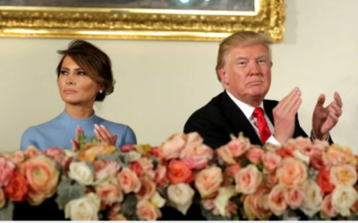 Body language expert gives the low down on Donald and Melania Trump