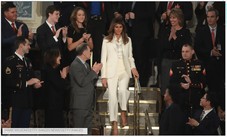Melania Trump At The State Of The Union